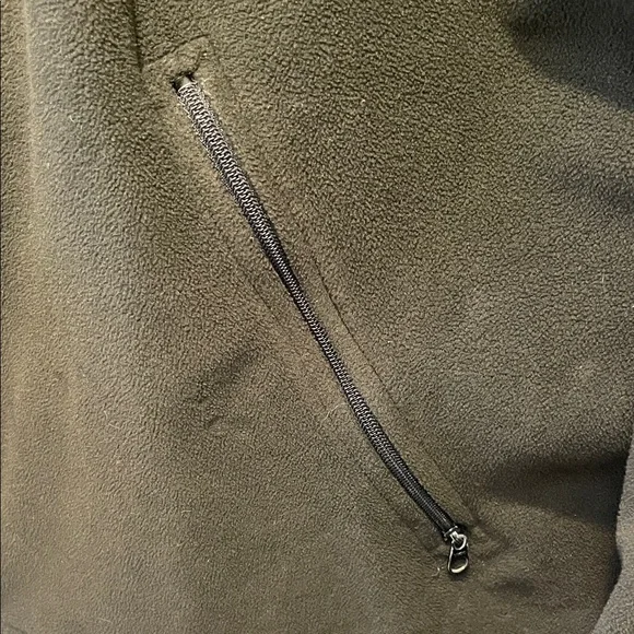 Vintage Burton Men's Black and Orange Light Weight Zip-Up Jacket - Mens Large